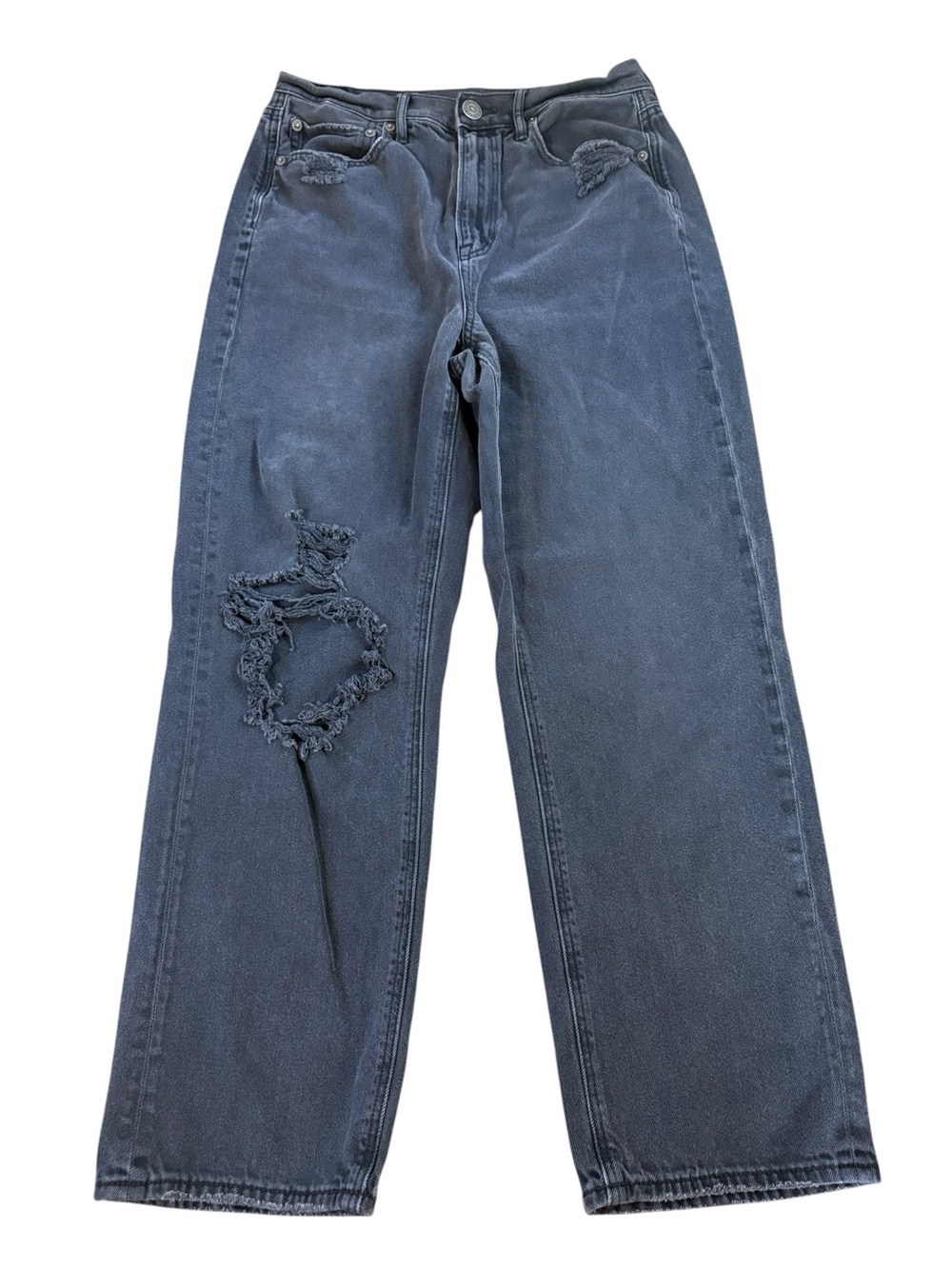 American Eagle Highest Rise 90s Boyfriend Black Jeans.  Size 8